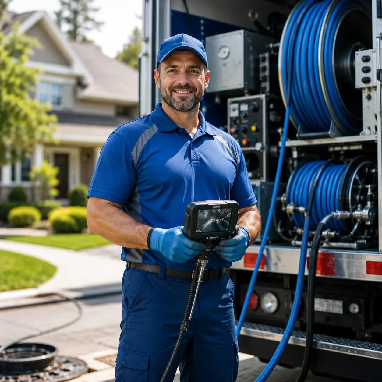Local outdoor drain cleaning specialists in Springport, MI